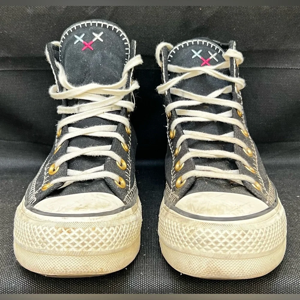 Women Converse Chuck Taylor All Star LIFT HI Crafted Stitching (A08731C)